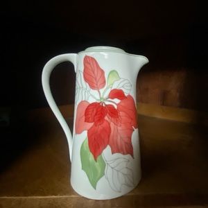 Block Spal Poinsettia Coffee Pot